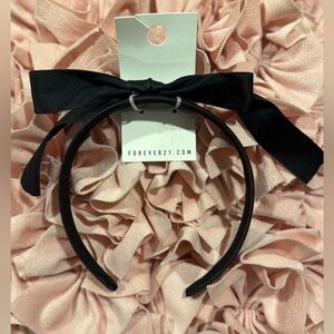 Black Bow Headband
